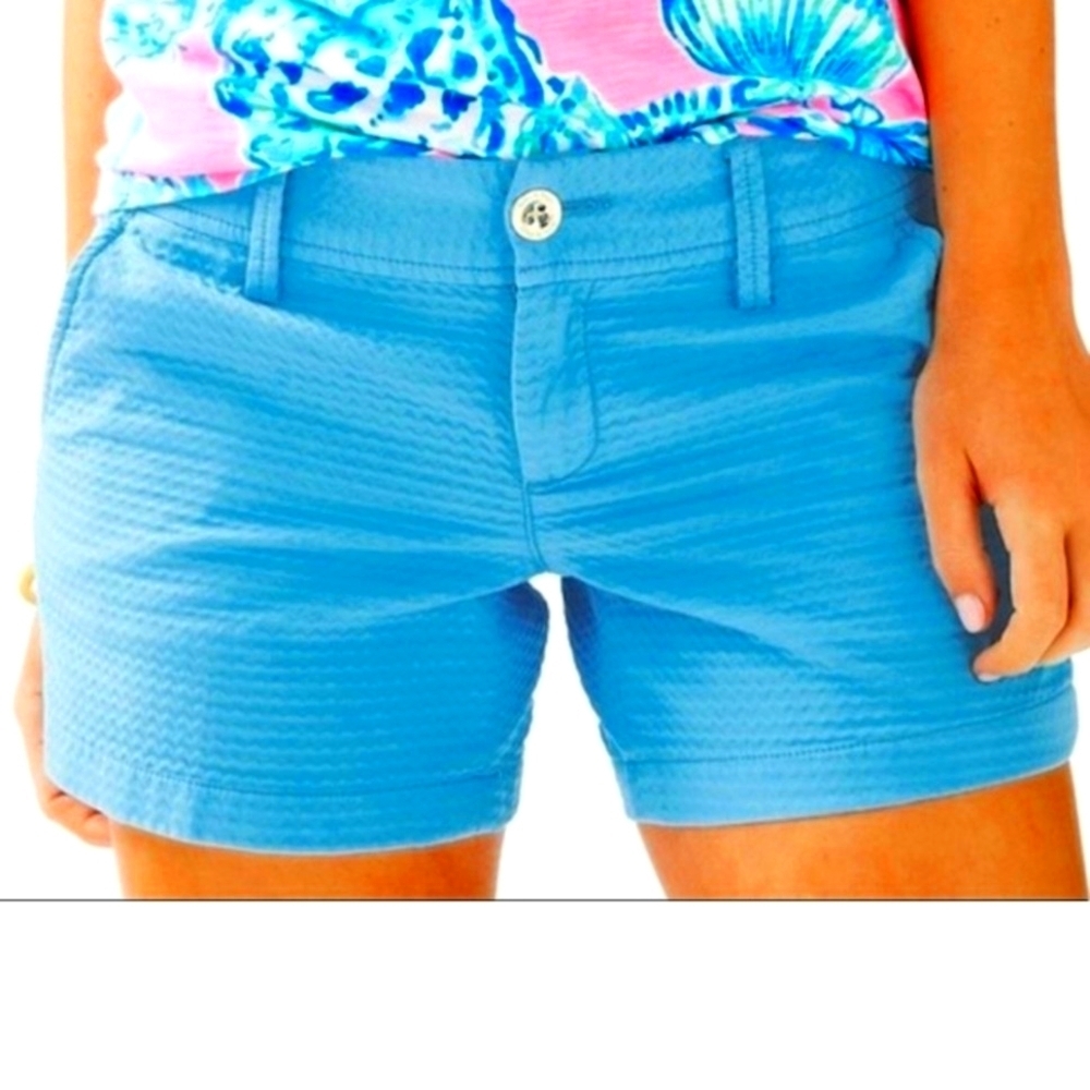 Lilly Pulitzer Callahan Stretch In Blue Peri